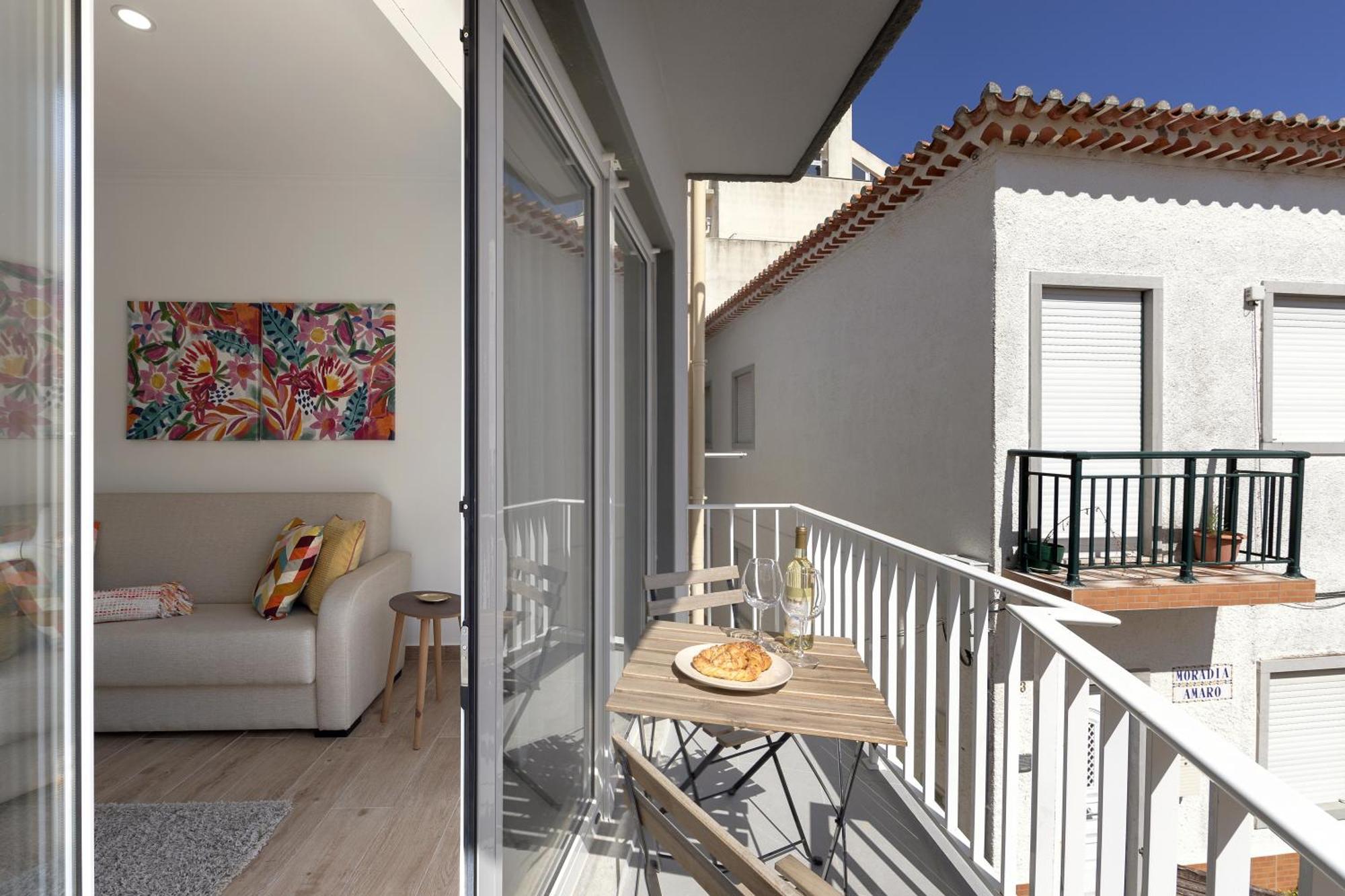 Shell House Apartment Nazare Bagian luar foto